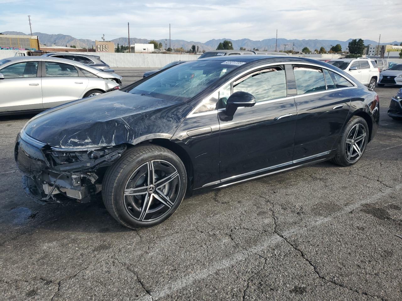 2025 Mercedes-Benz EQS 450+, VIN W1KCG2DB4SA052881 — Front end