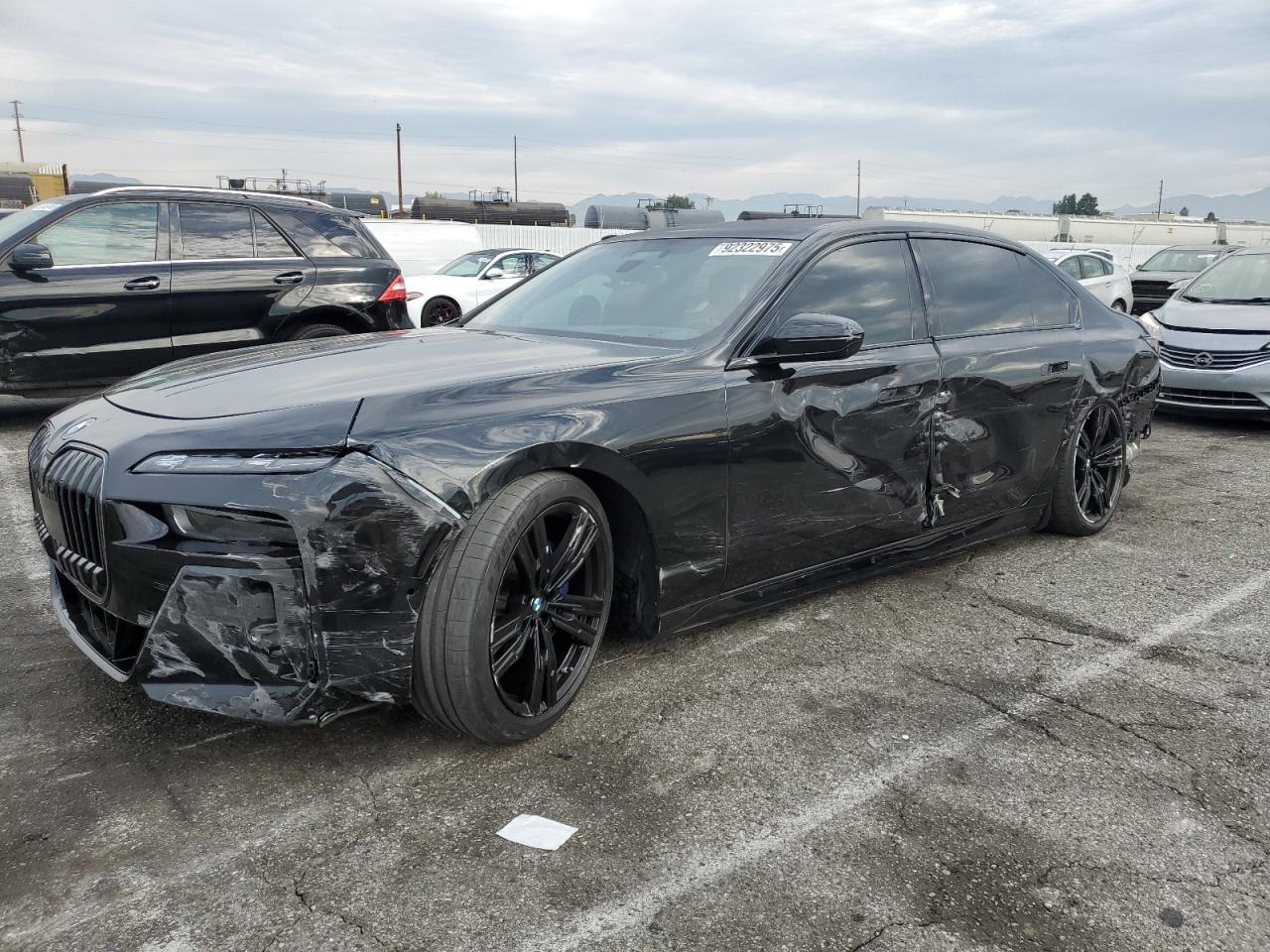 2023 BMW i7 xDrive60, VIN WBY53EJ04PCL73381 — All over