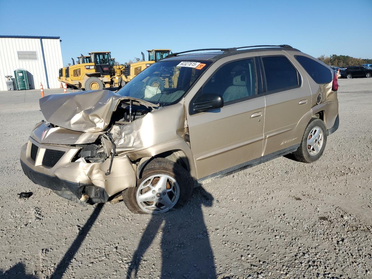2005 Pontiac Aztek, VIN 3G7DA03E75S540675 — Front end