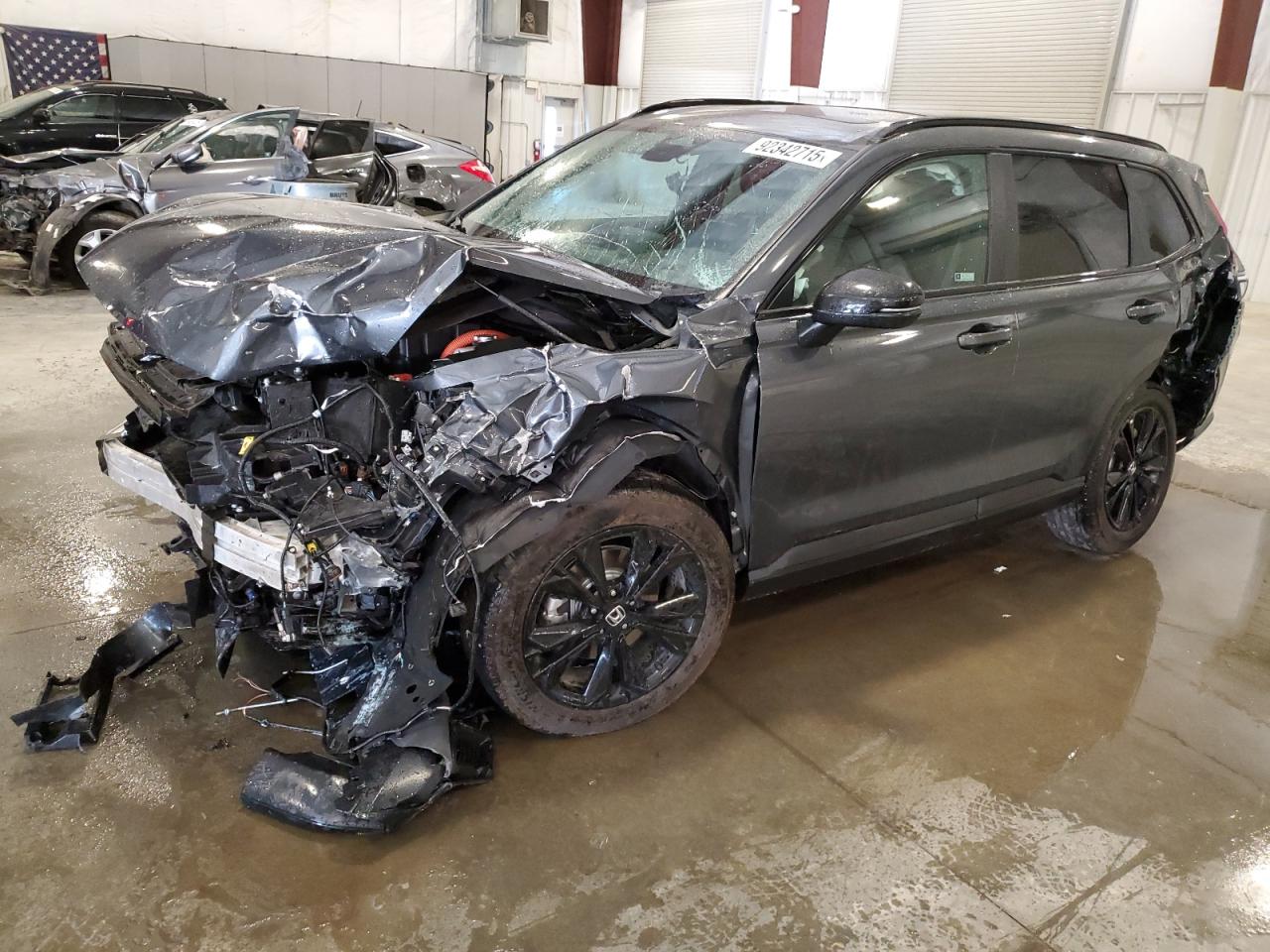 2026 Honda CR-V Sport Touring, VIN 7FARS6H96TE015636 — Front end