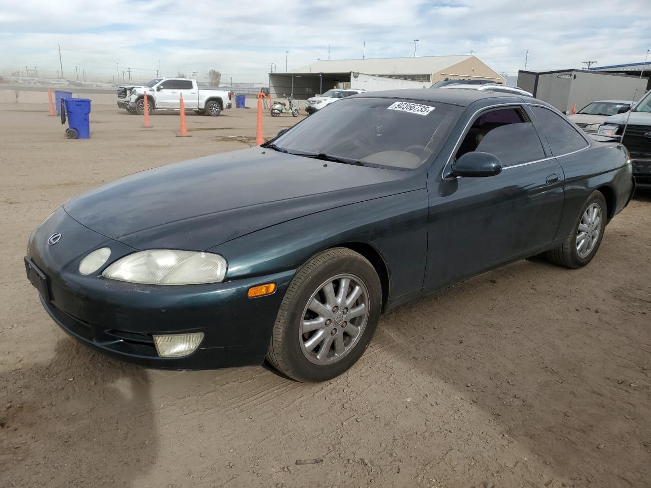 1992 Lexus SC 400, VIN JT8UZ30C7N0022019 — Зад