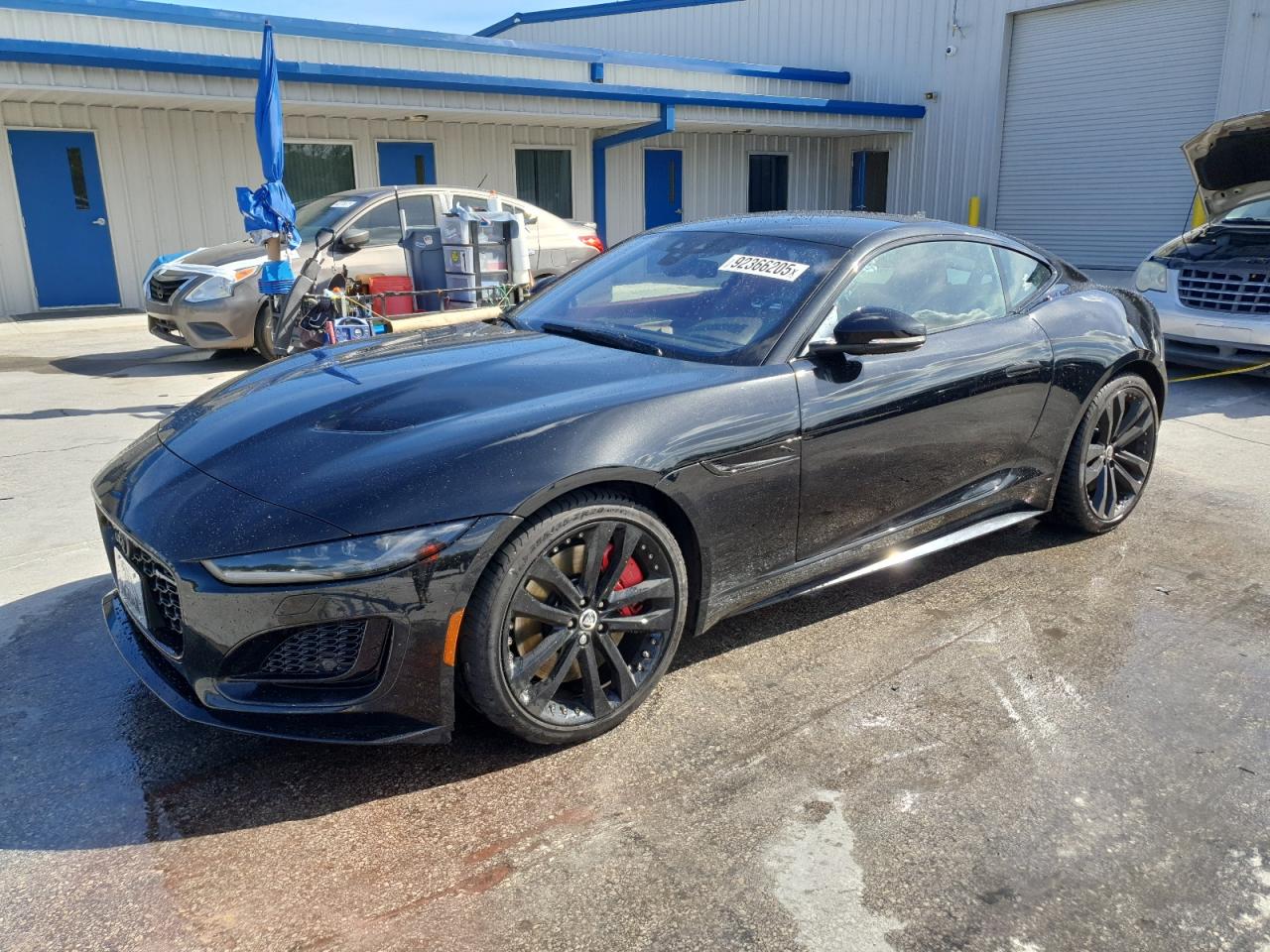 2024 Jaguar F-Type R-Dynamic, VIN SAJDF1EE1RCK84696 — Undercarriage