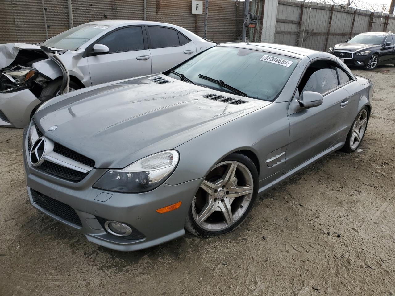 2011 Mercedes-Benz SL 550, VIN WDBSK7BA3BF163936 — Water / flood