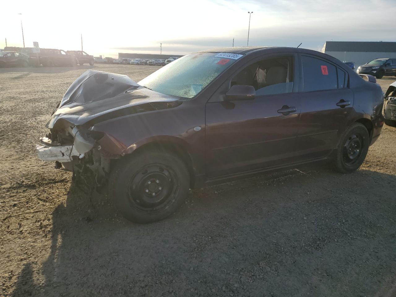 2007 Mazda 3 S Grand Touring, VIN JM1BK323371753313 — Front end