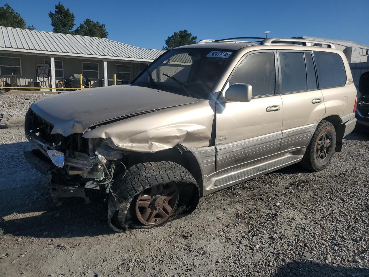 1998 Lexus LX 470, VIN JT6HT00WXW0009402 — Перед