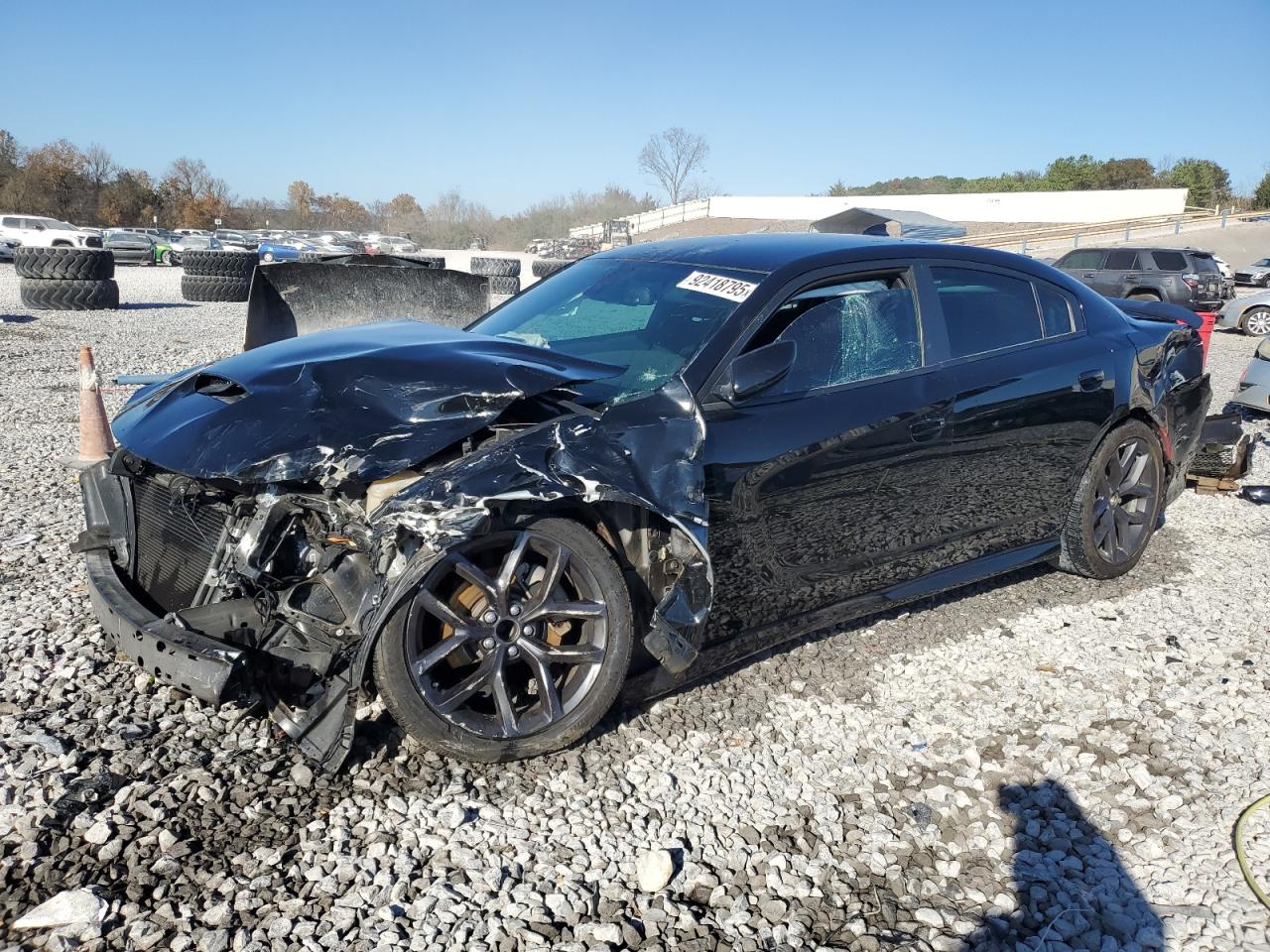 2021 Dodge Charger GT, VIN 2C3CDXHG2MH656072 — Перед