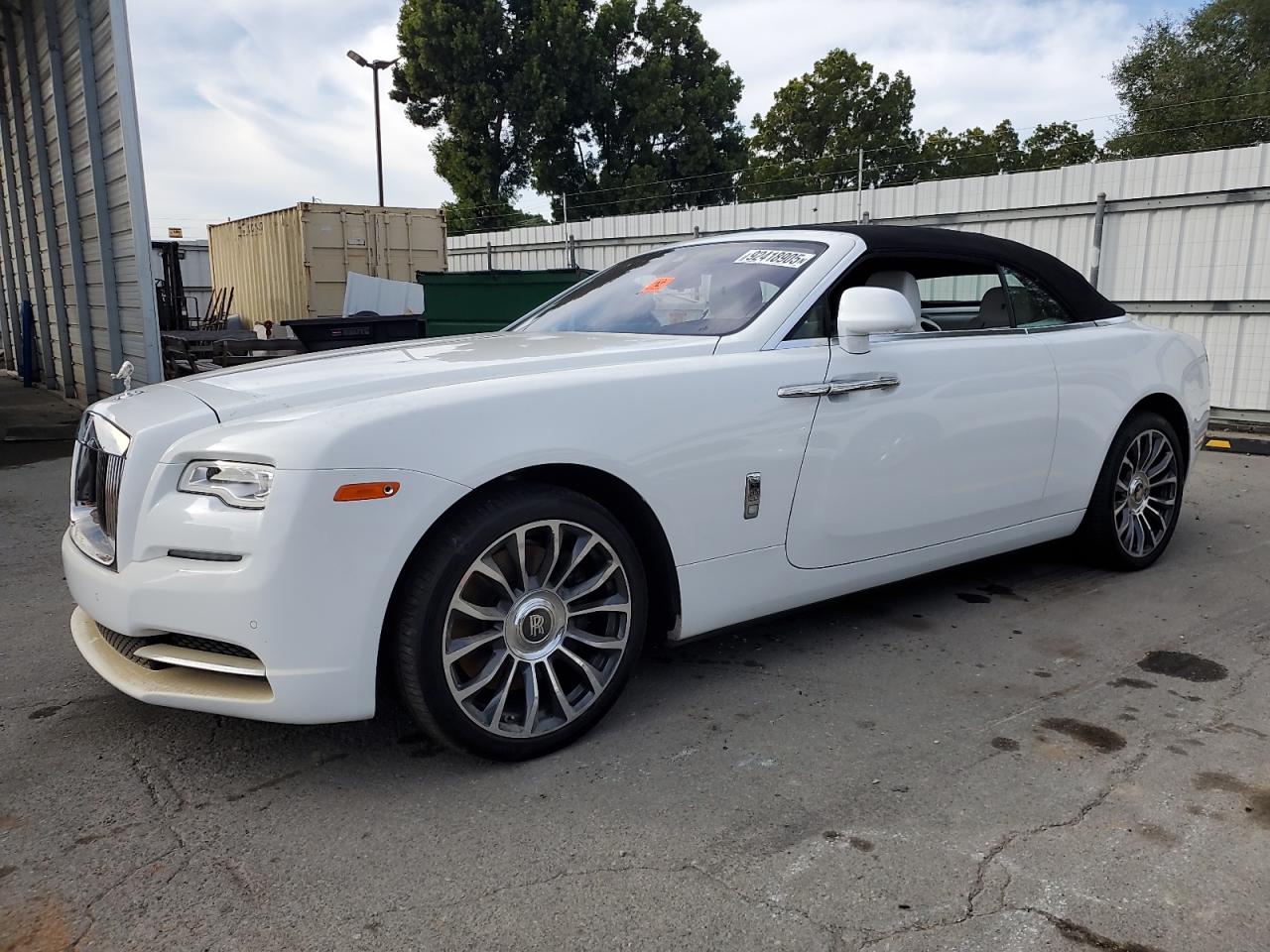 2020 Rolls-Royce Dawn, VIN SCAXZ8C08LU202295 — Water / flood