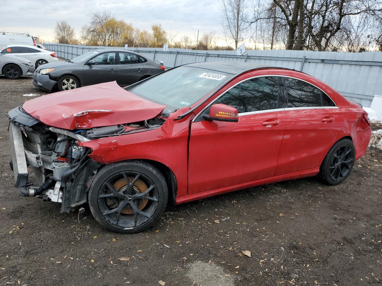2015 Mercedes-Benz CLA 250, VIN WDDSJ4GB6FN230986 — Undercarriage