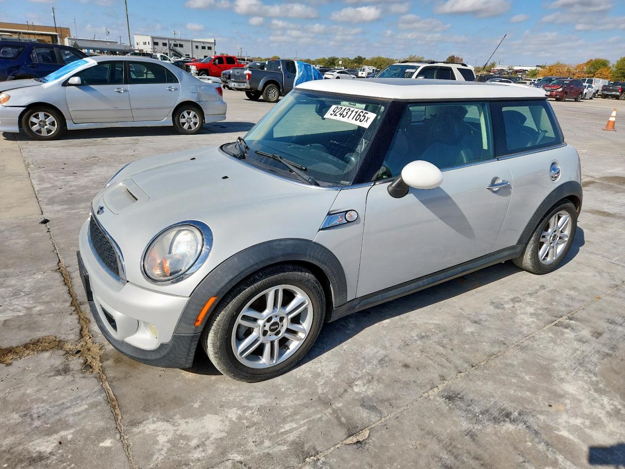 2012 MINI Hardtop S, VIN WMWSV3C55CT387213 — Auction photo
