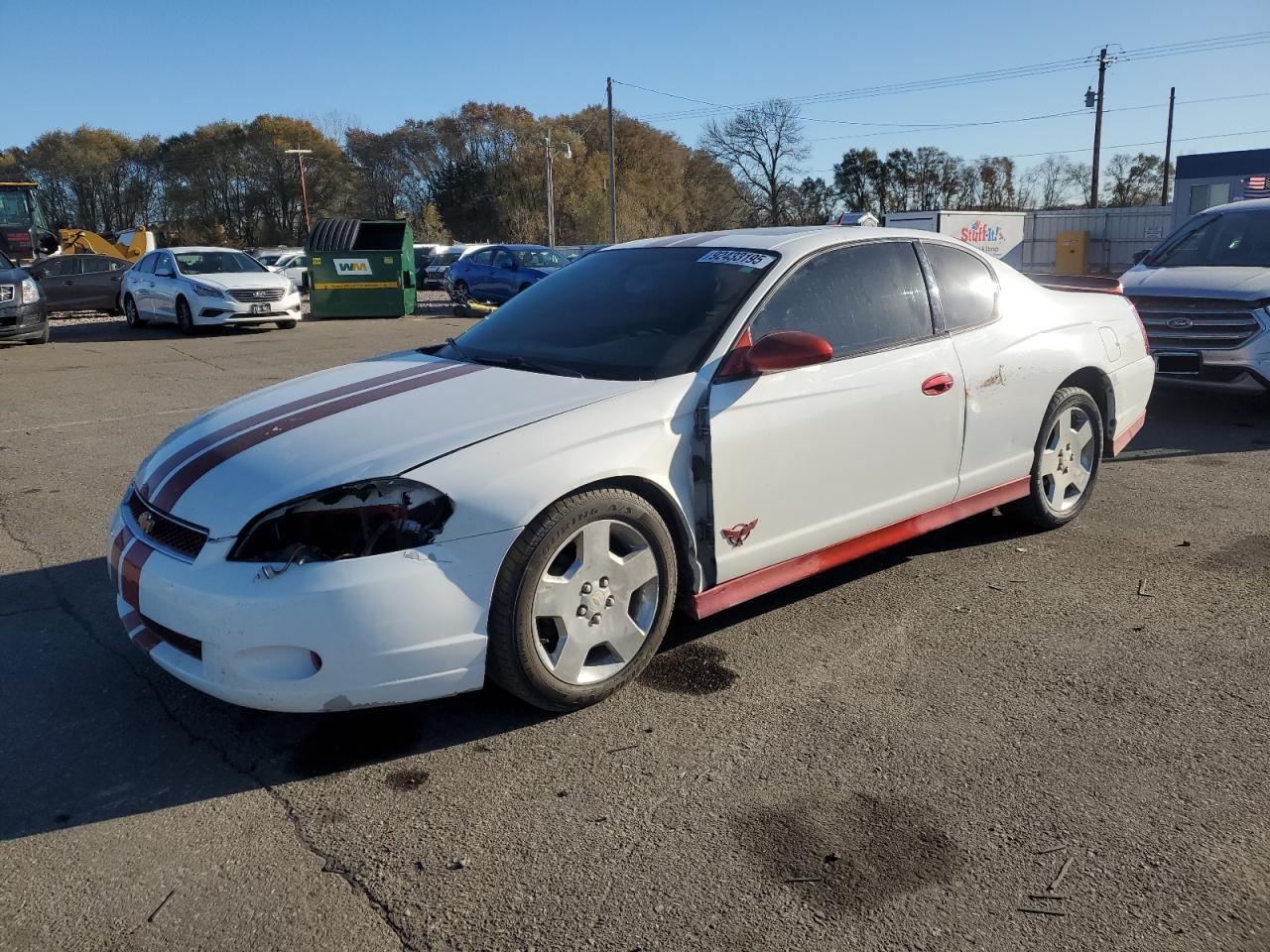 2006 Chevrolet Monte Carlo SS, VIN 2G1WL15C569298398 — Front end
