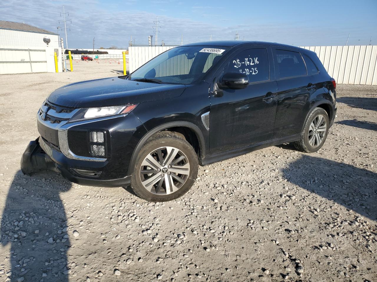 2020 Mitsubishi Outlander ES, VIN JA4AR3AU2LU023672 — Frame damage