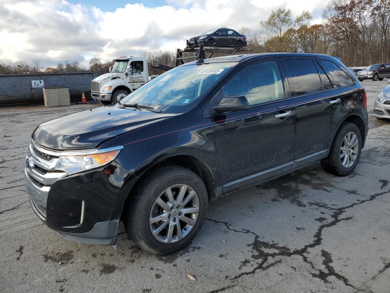 2011 Ford Edge SEL, VIN 2FMDK3JCXBBB53858 — Фото с аукциона