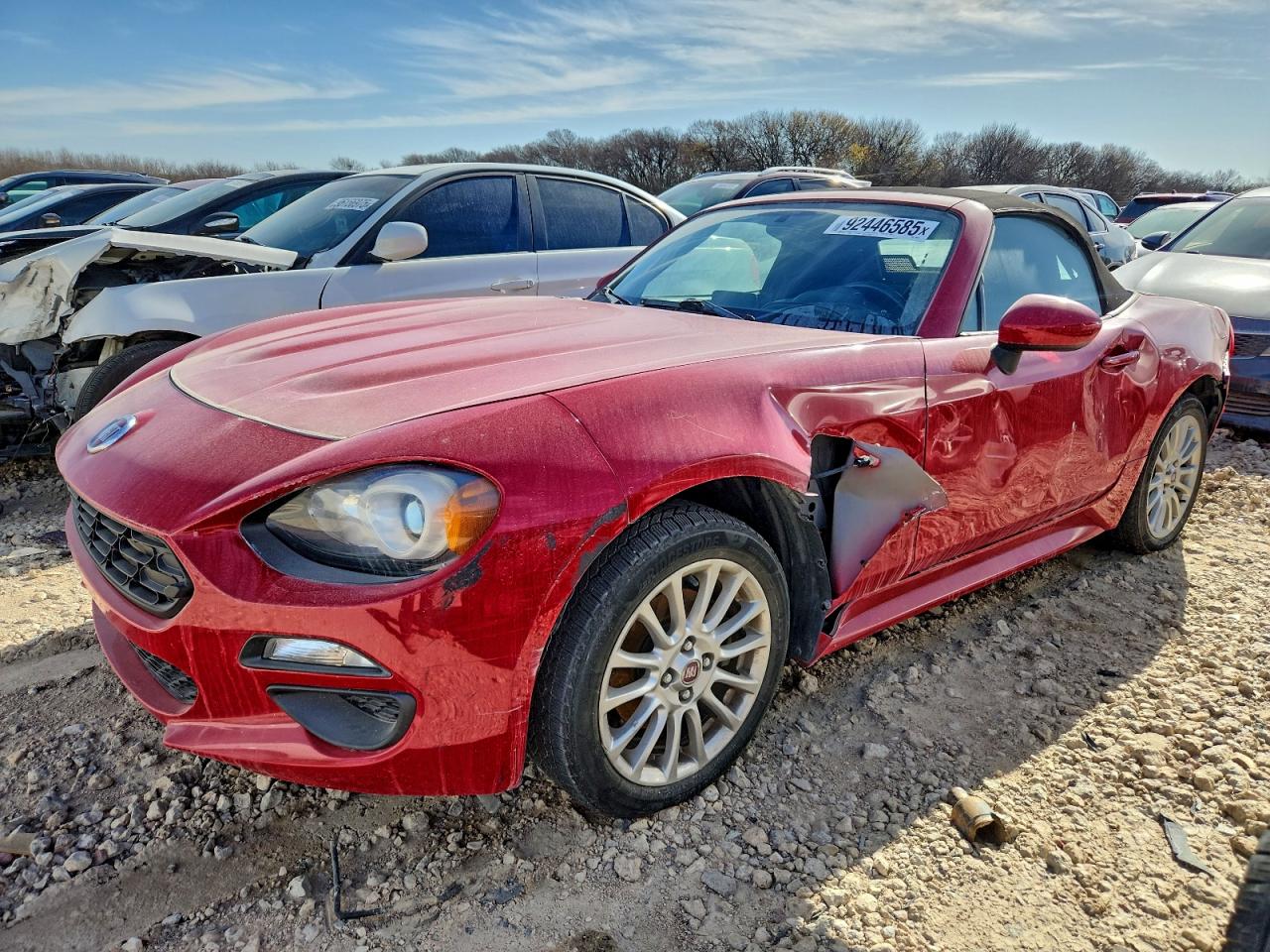 2019 FIAT 124 Spider Lusso, VIN JC1NFAEK6K0142616 — Side