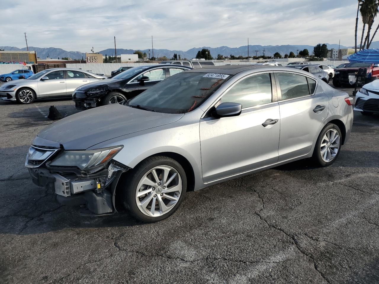 2017 Acura ILX, VIN 19UDE2F38HA012226 — Front end