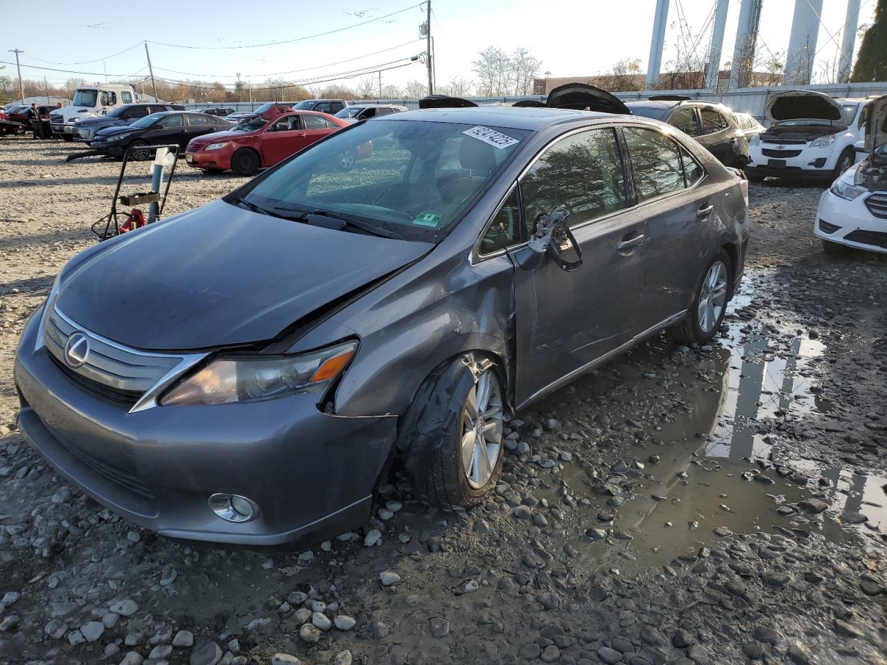 2012 Lexus HS 250h, VIN JTHBB1BA5C2049832 — Front end