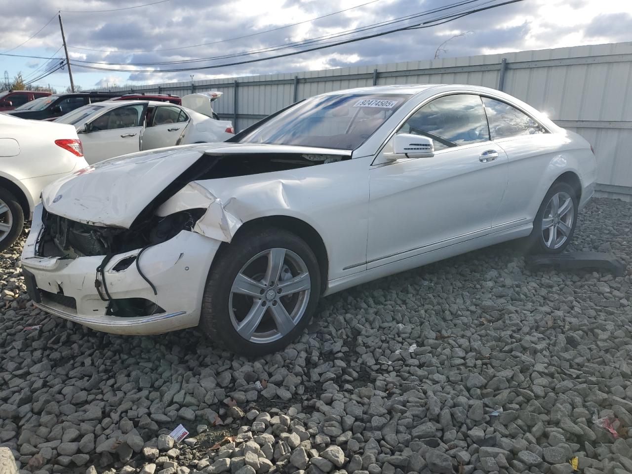 2013 Mercedes-Benz CL 550, VIN WDDEJ9EB0DA030736 — Front end