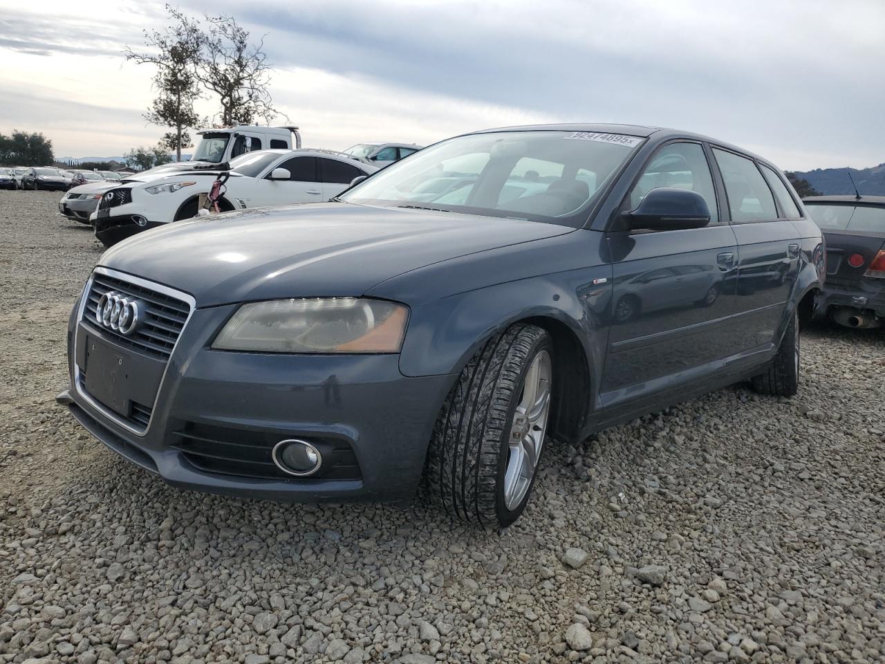 2010 Audi A3 Premium Plus, VIN WAUKEAFM0AA040811 — Rear end