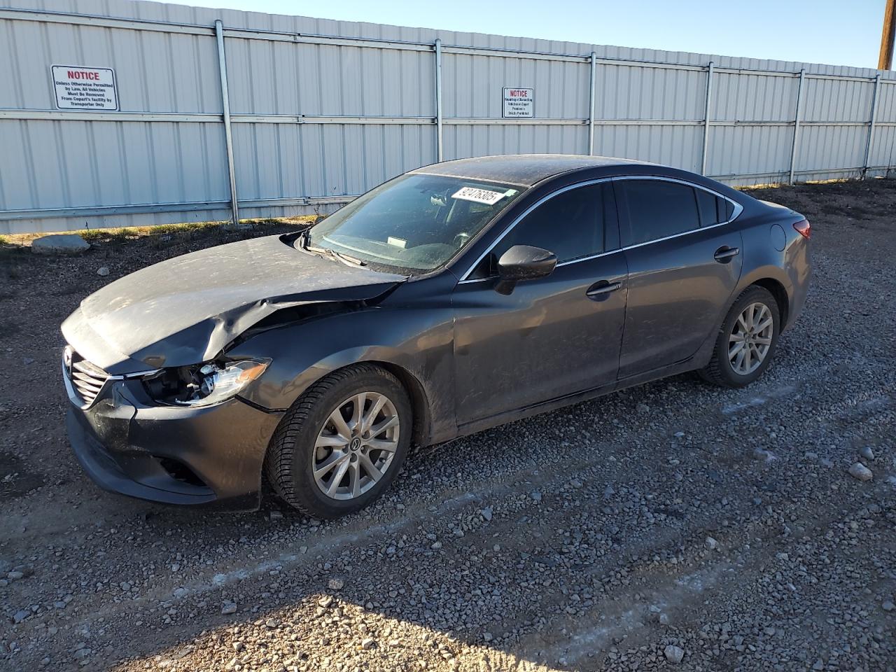 2016 Mazda 6 i Sport, VIN JM1GJ1U51G1443415 — Frame damage