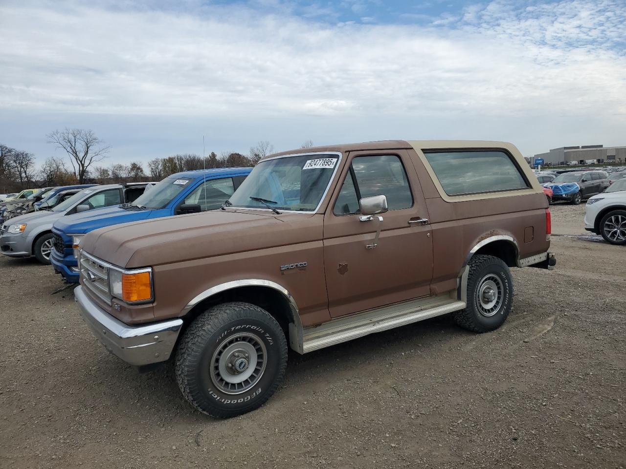 1988 Ford Bronco, VIN 1FMEU15NXJLA51425 — Normal wear