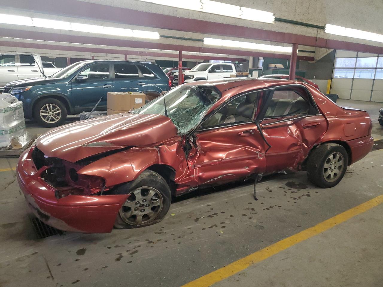 1998 Mazda 626 DX, VIN 1YVGF22C1W5752585 — All over