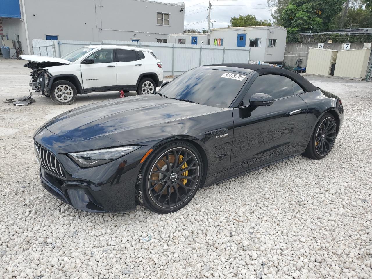 2022 Mercedes-Benz SL 55 AMG, VIN W1KVK8AB9NF001169 — Water / flood