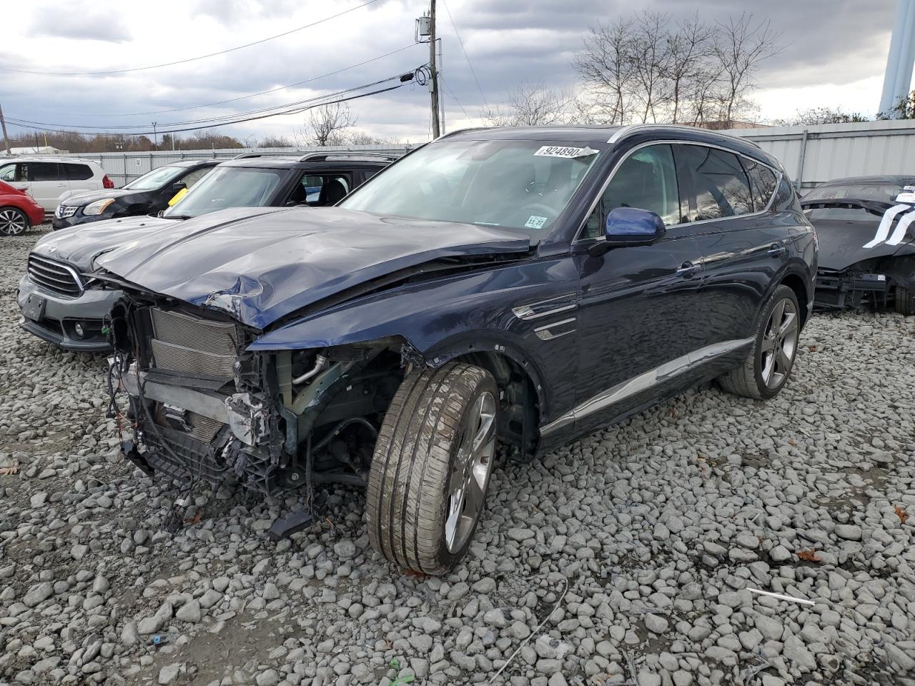 2023 Genesis GV80, VIN KMUHBDSB5PU120959 — Front end