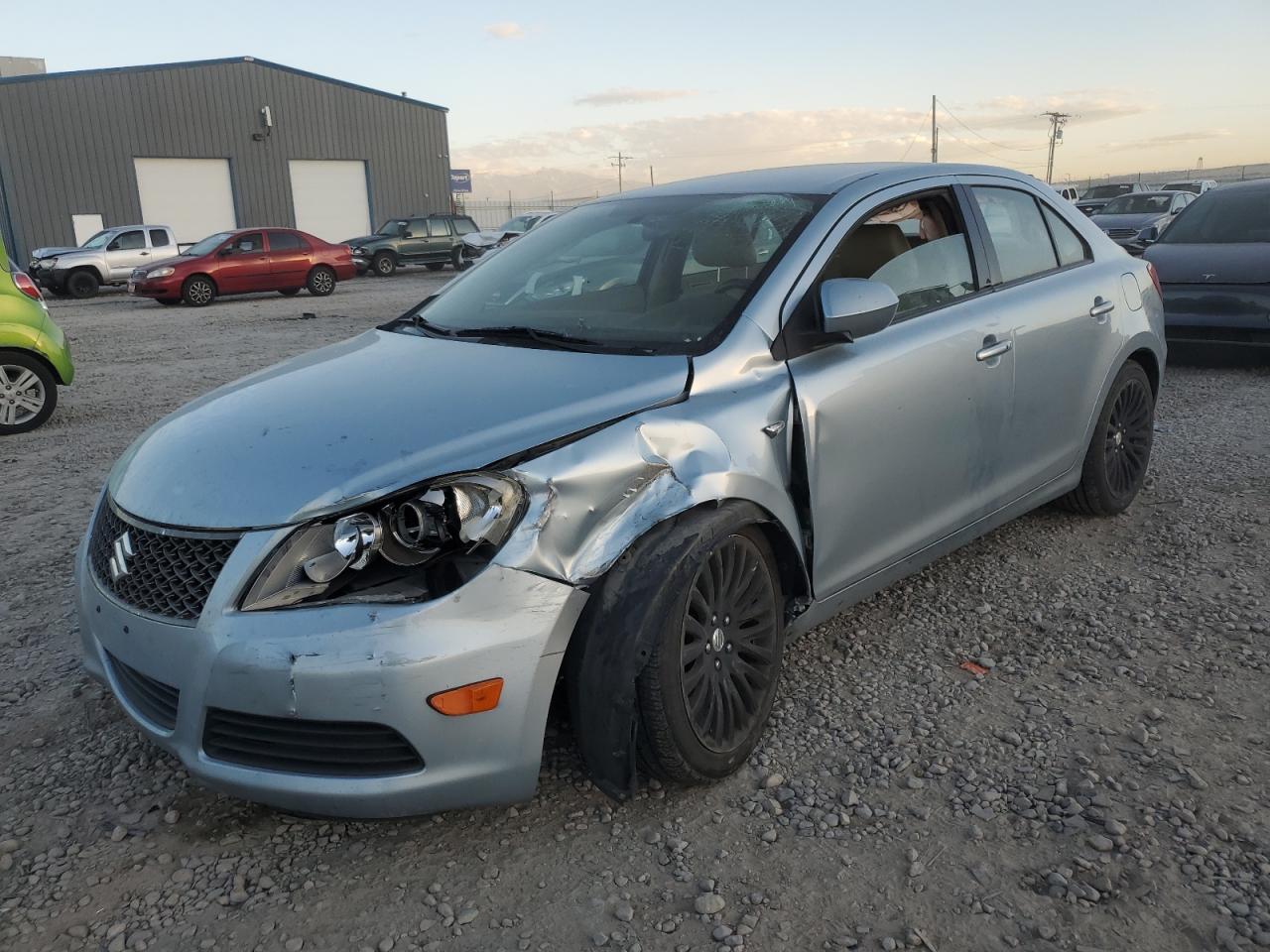 2012 Suzuki Kizashi SE, VIN JS2RE9A32C6100565 — Front end