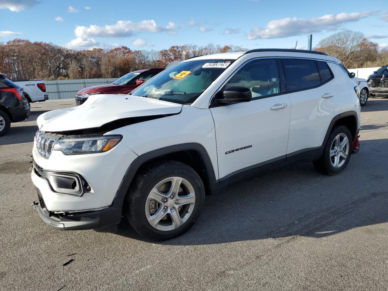 2023 Jeep Compass Latitude, VIN 3C4NJDBNXPT561838 — Biohazard / chemical