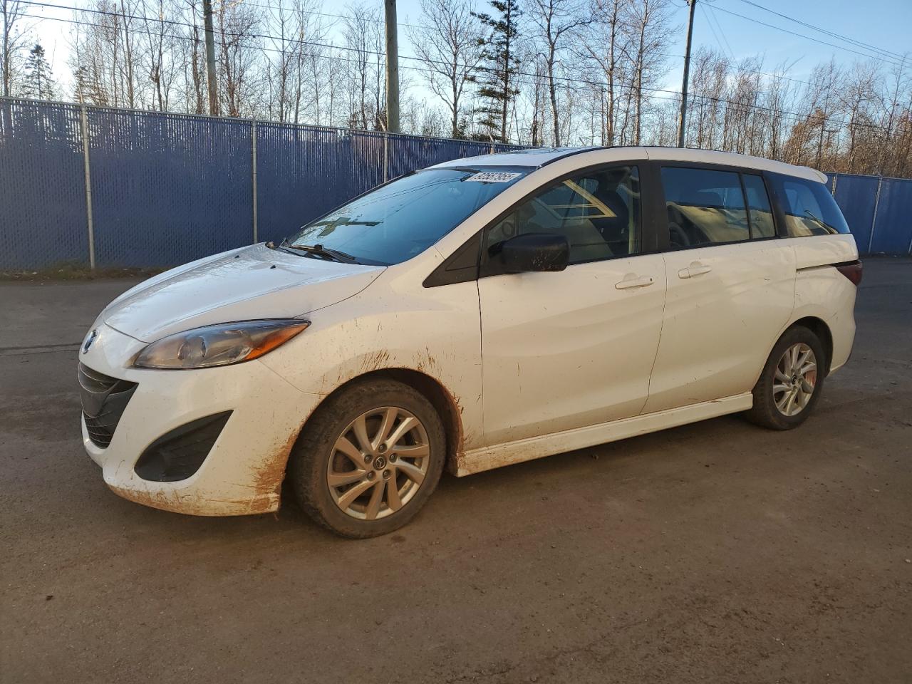 2017 Mazda 5 Touring, VIN JM1CW2CL4H0193410 — Вандализм