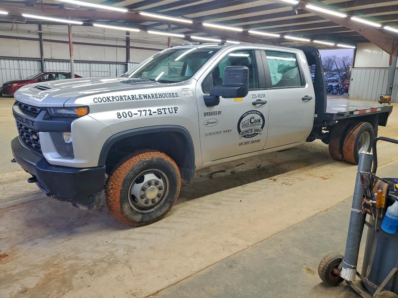 2023 Chevrolet Silverado 3500HD Work Truck, VIN 1GB4YSEY5PF145258 — Side