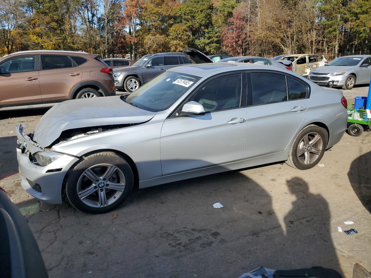 2015 BMW 3 Series 328i xDrive, VIN WBA3B5G56FNS17258 — Front end