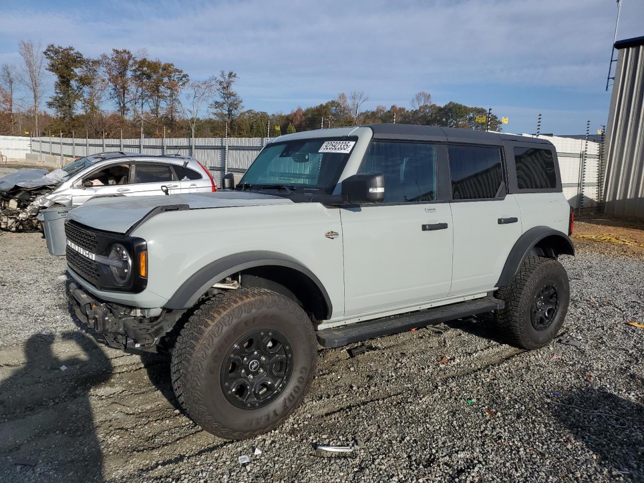 2023 Ford Bronco Wildtrak, VIN 1FMEE5DP4PLB17967 — Undercarriage