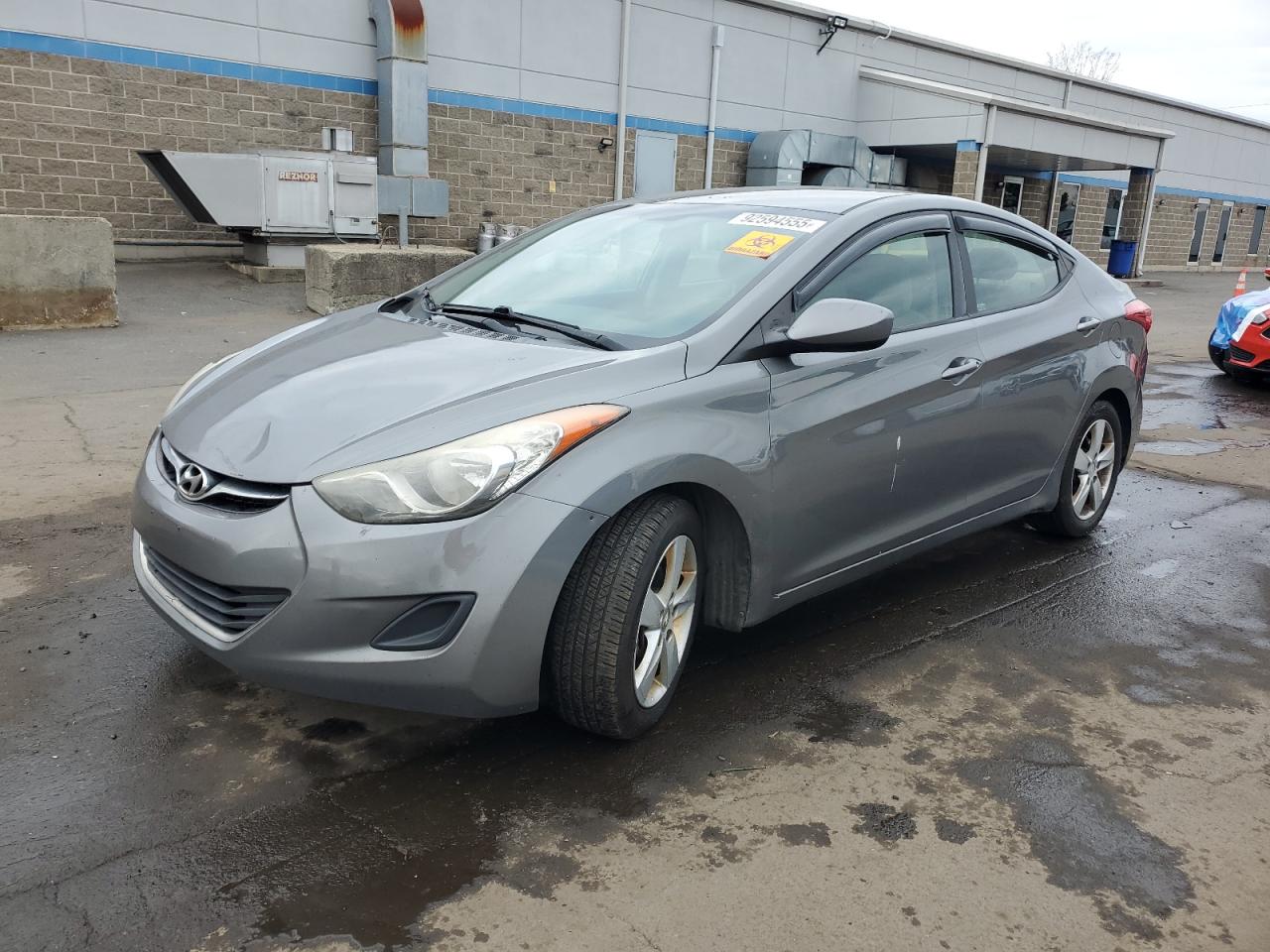 2013 Hyundai Elantra GLS, VIN 5NPDH4AE1DH389509 — Biohazard / chemical
