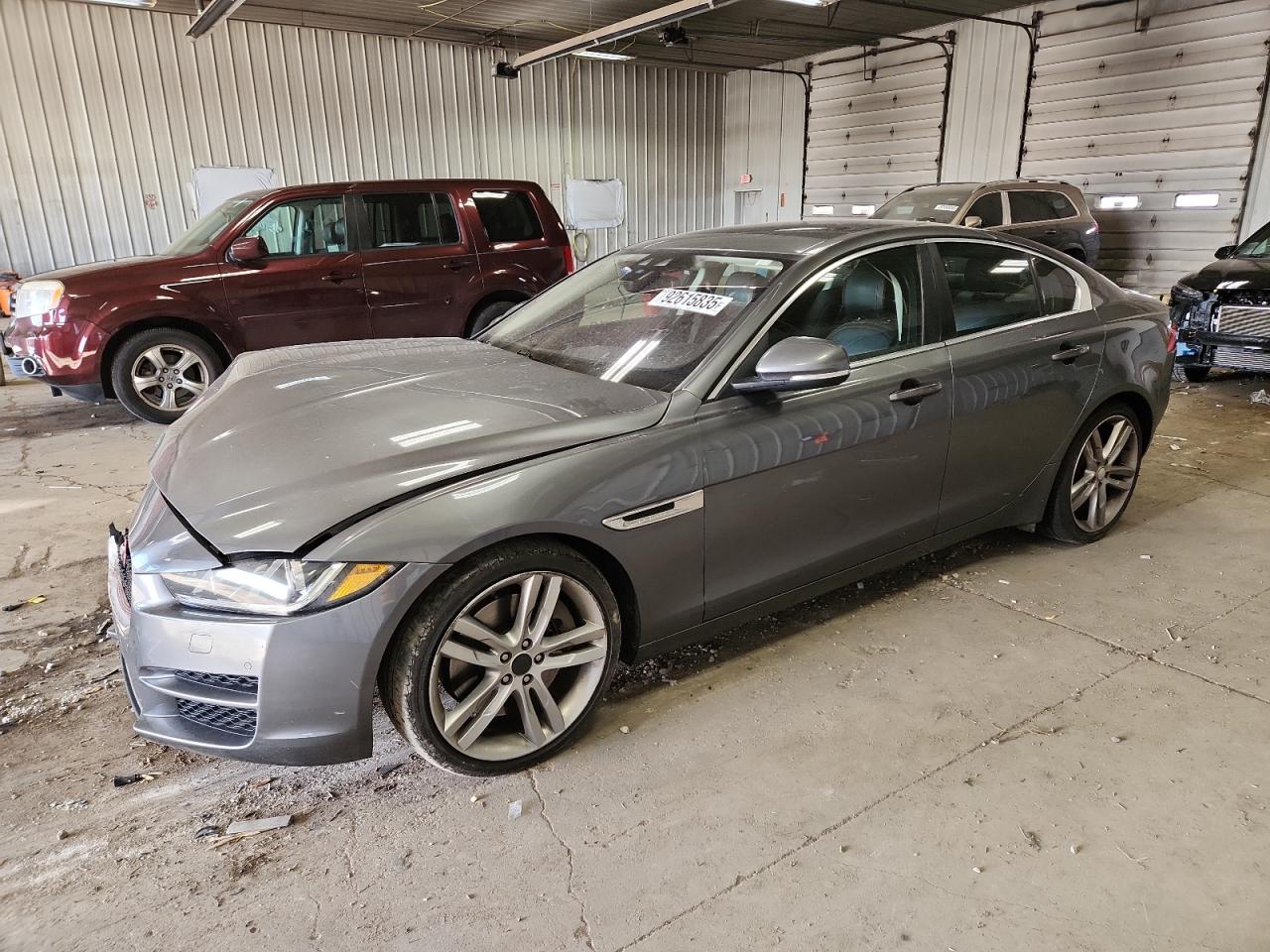 2017 Jaguar XE 35t Prestige, VIN SAJAE4BV6HA956807 — Undercarriage