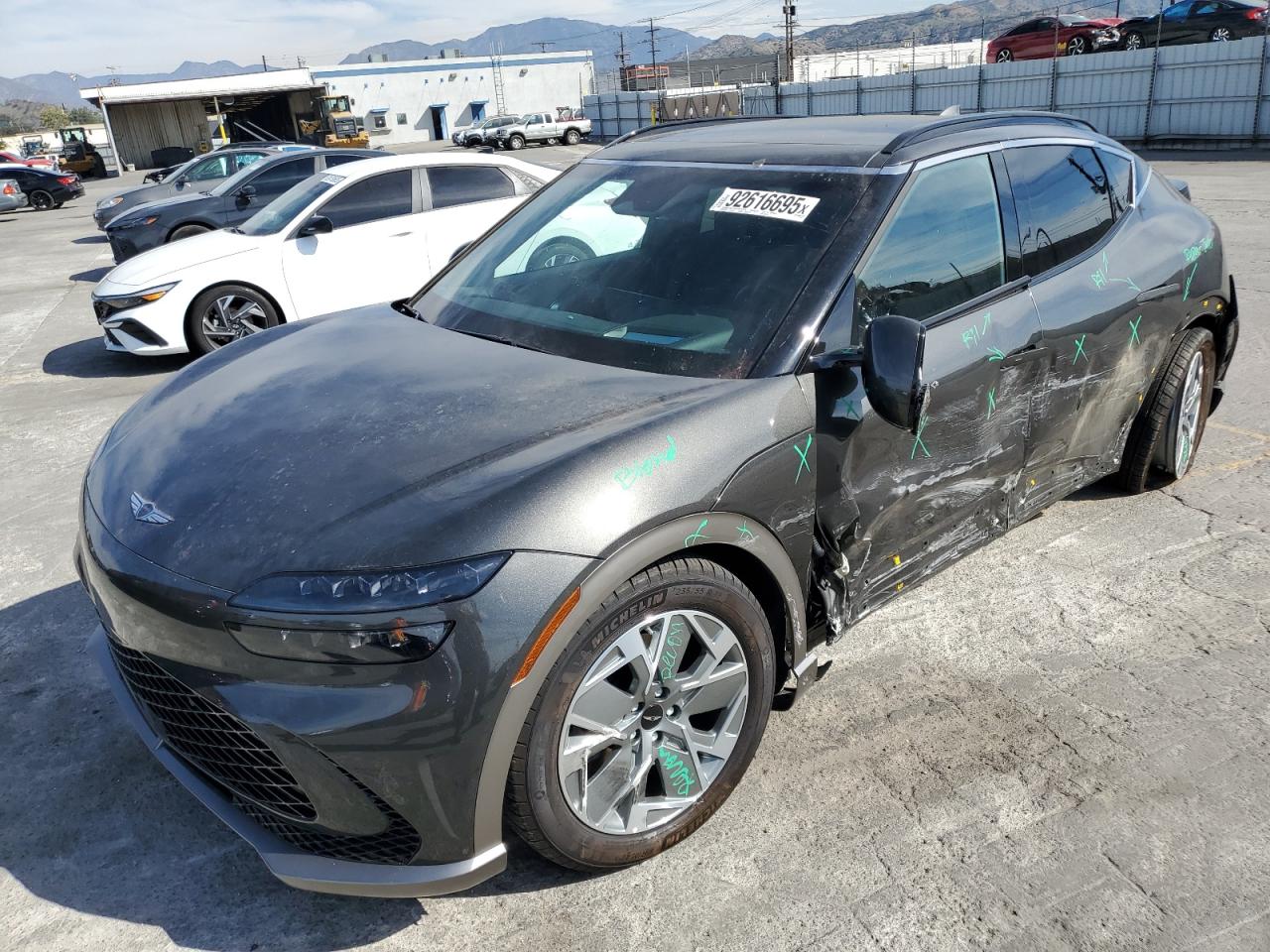 2025 Genesis GV60 Standard, VIN KMUKB4SA9SU028789 — Side