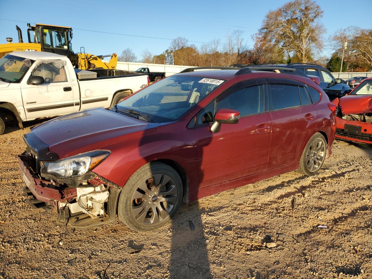 2015 Subaru Impreza Special Sports Limited, VIN JF1GPAW61F8291409 — Front end
