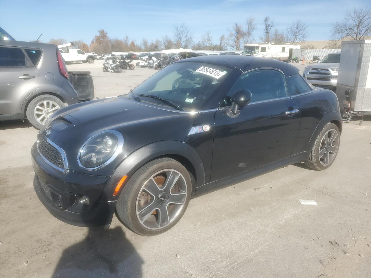 2012 MINI Coupe S, VIN WMWSX3C53CT408327 — Rear end