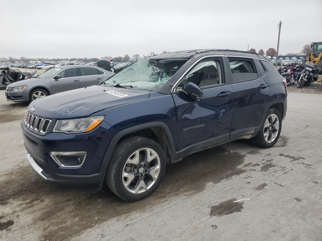 2021 Jeep Compass Limited, VIN 3C4NJDCB7MT583649 — Front end