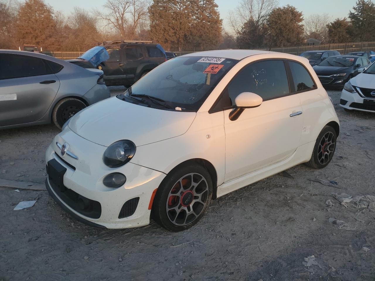 2015 FIAT 500 Turbo, VIN 3C3CFFHH0FT503553 — Water / flood