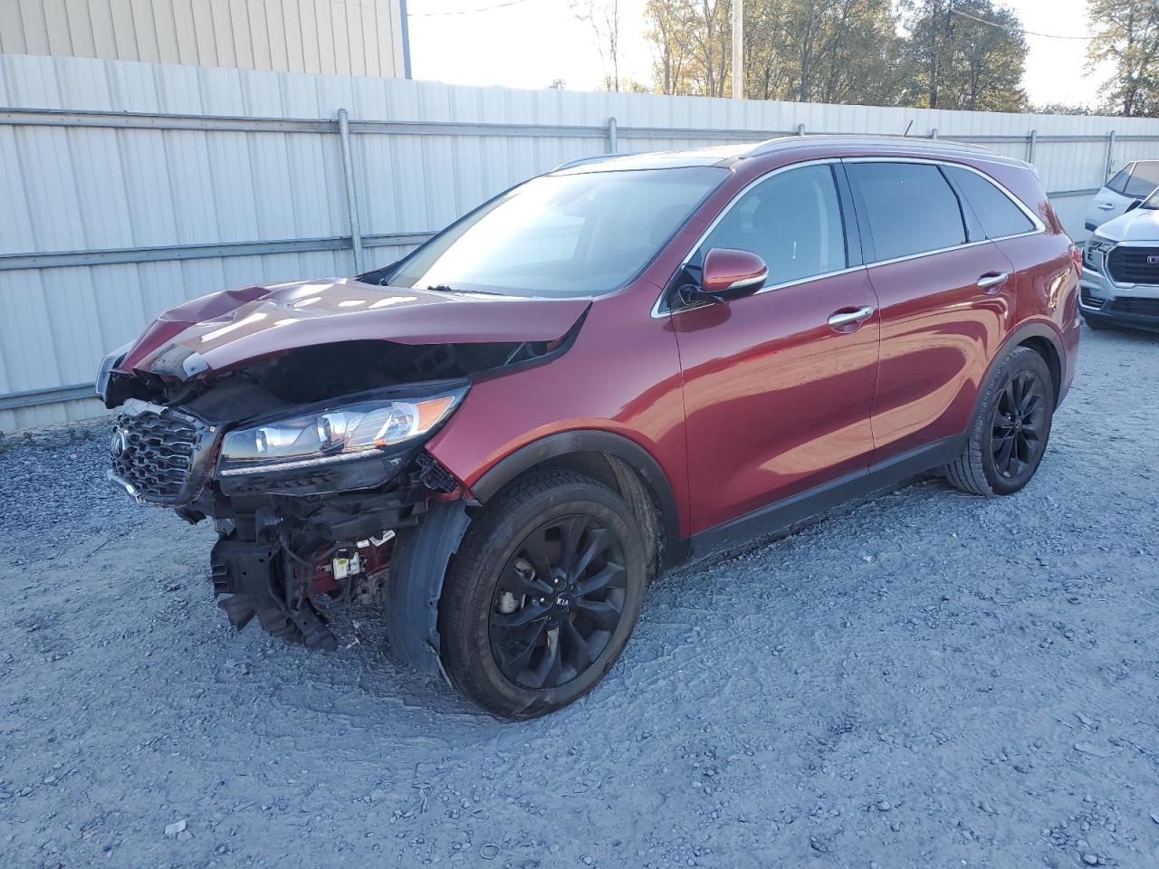 2020 Kia Sorento EX, VIN 5XYPH4A51LG706790 — Frame damage