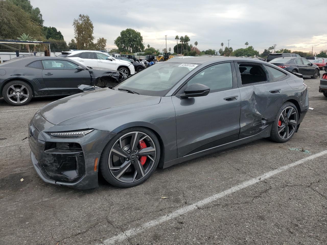 2025 Audi S6 e-tron, VIN WAU2EAGH9SA020169 — Vandalism