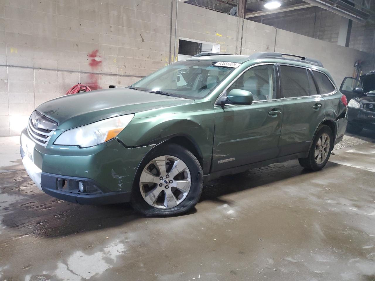 2012 Subaru Outback Limited, VIN 4S4BRCKC3C3253786 — Undercarriage