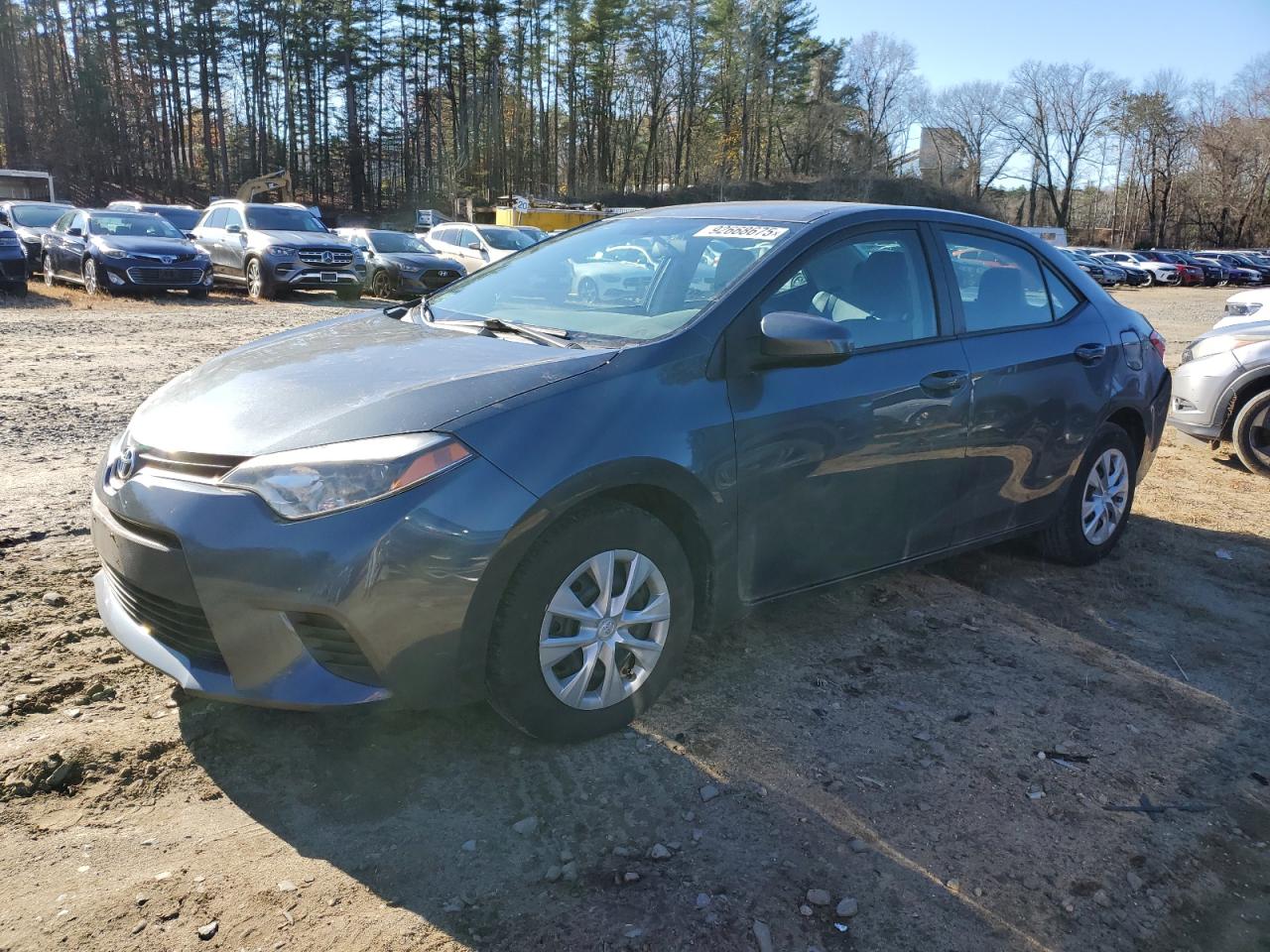 2016 Toyota Corolla LE, VIN 2T1BURHE0GC612748 — Rear end
