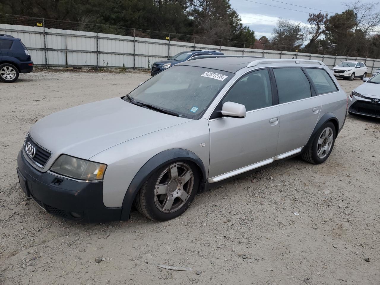 2005 Audi allroad A6 V8, VIN WA1YD64B15N019604 — Днище