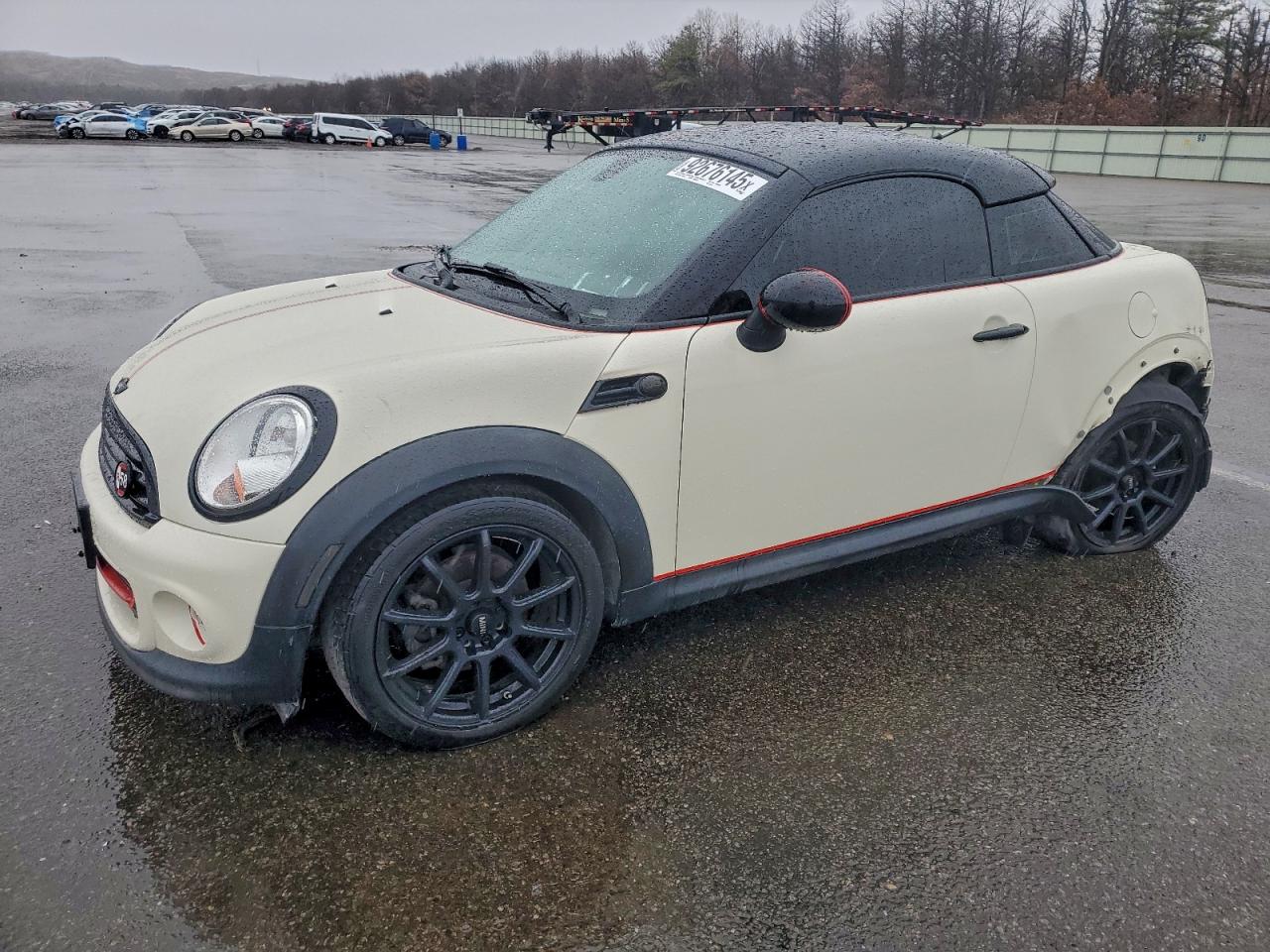 2013 MINI Coupe, VIN WMWSX1C50DT507614 — Зад