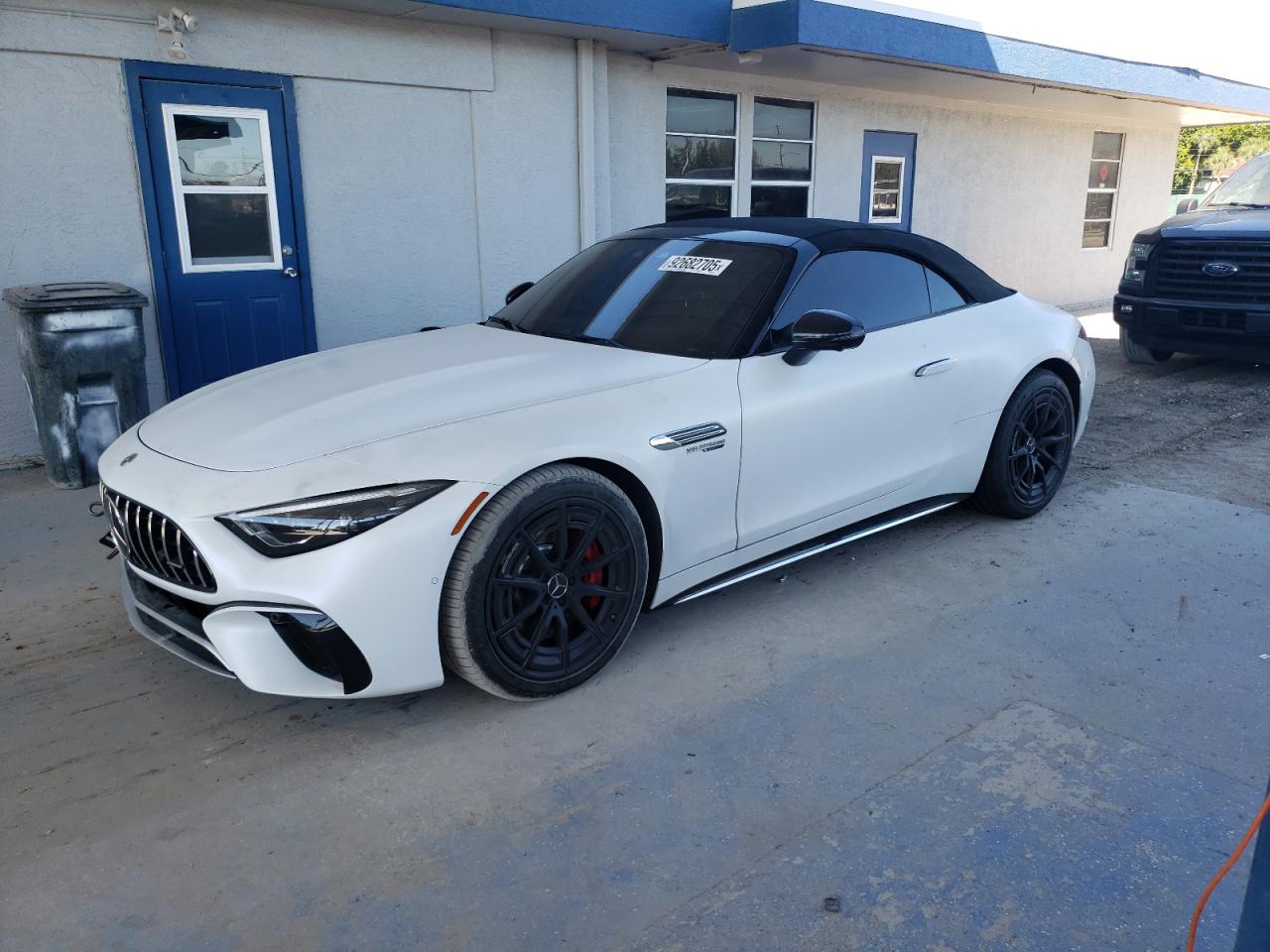 2022 Mercedes-Benz SL 55 AMG, VIN W1KVK8AB2NF003572 — Water / flood