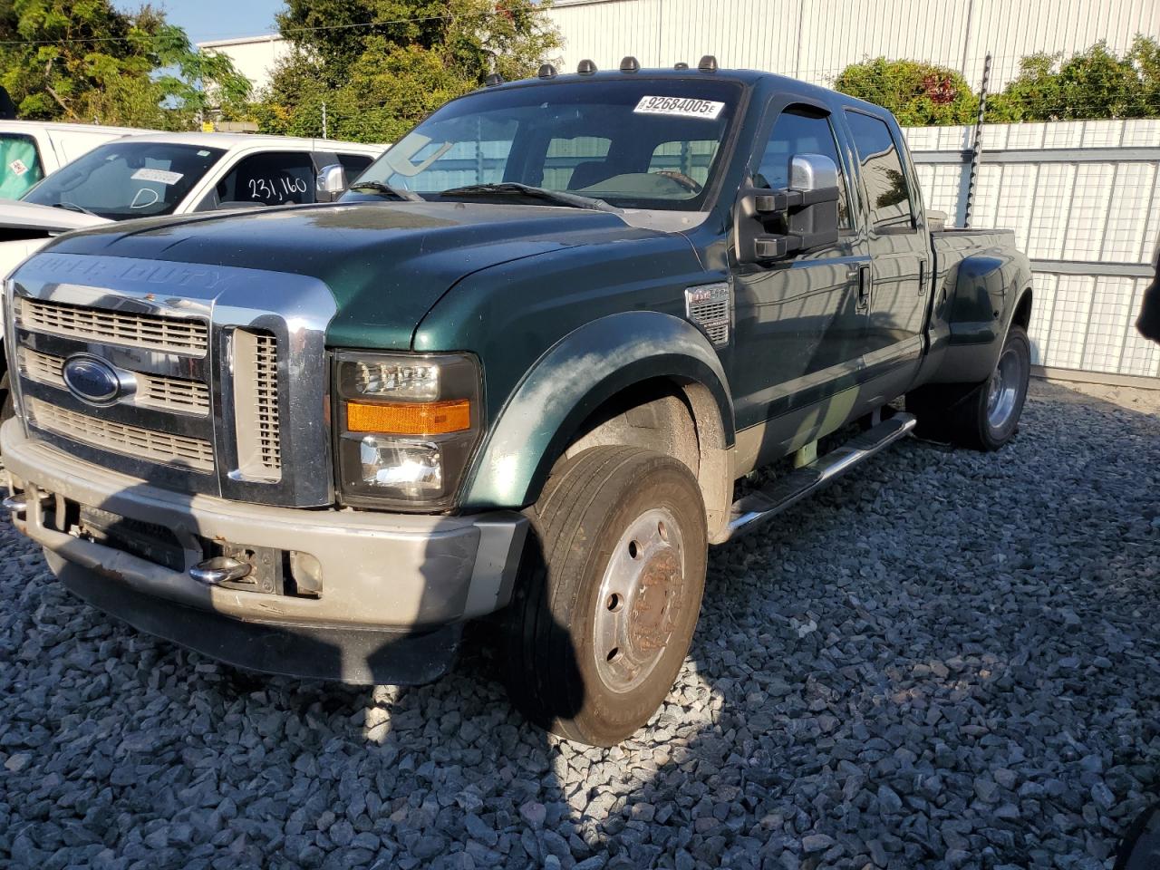 2008 Ford F-450 XL, VIN 1FTXW43RX8ED76623 — Rear end