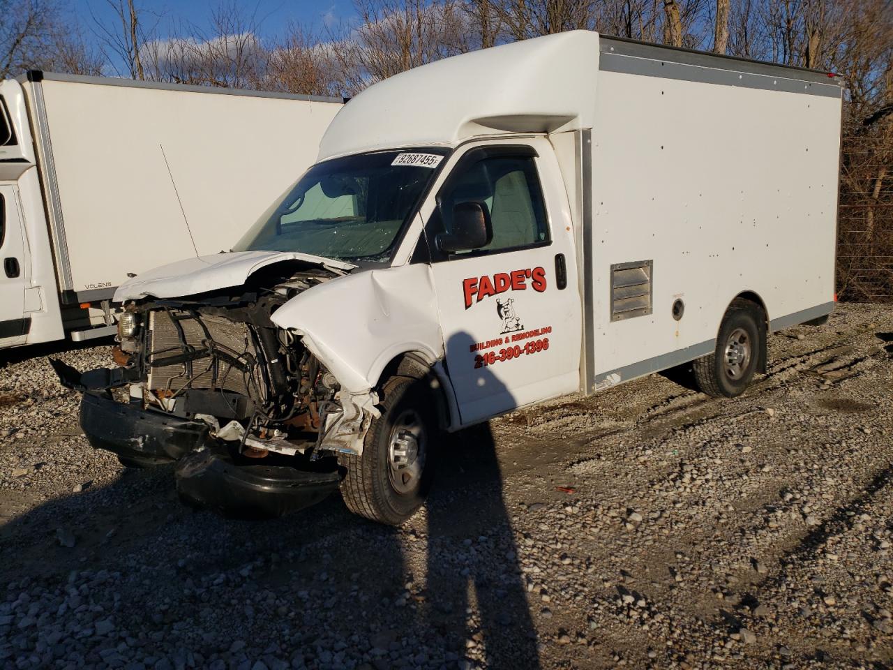 2015 Chevrolet Express Commercial, VIN 1GB0G2CG3F1206453 — Front end