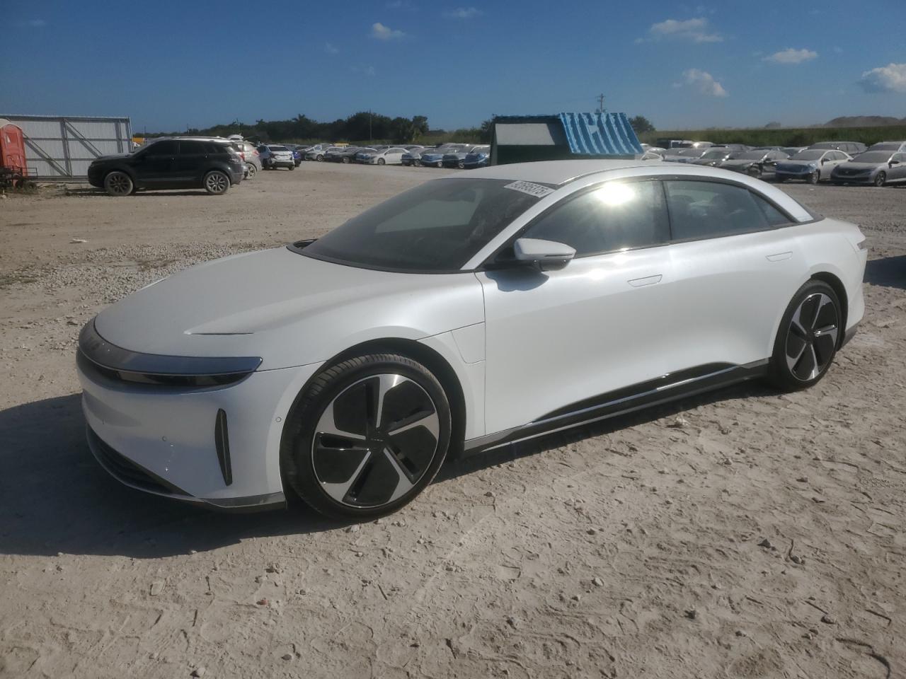 2023 Lucid Air Pure, VIN 50EA1PFA2PA008692 — Water / flood