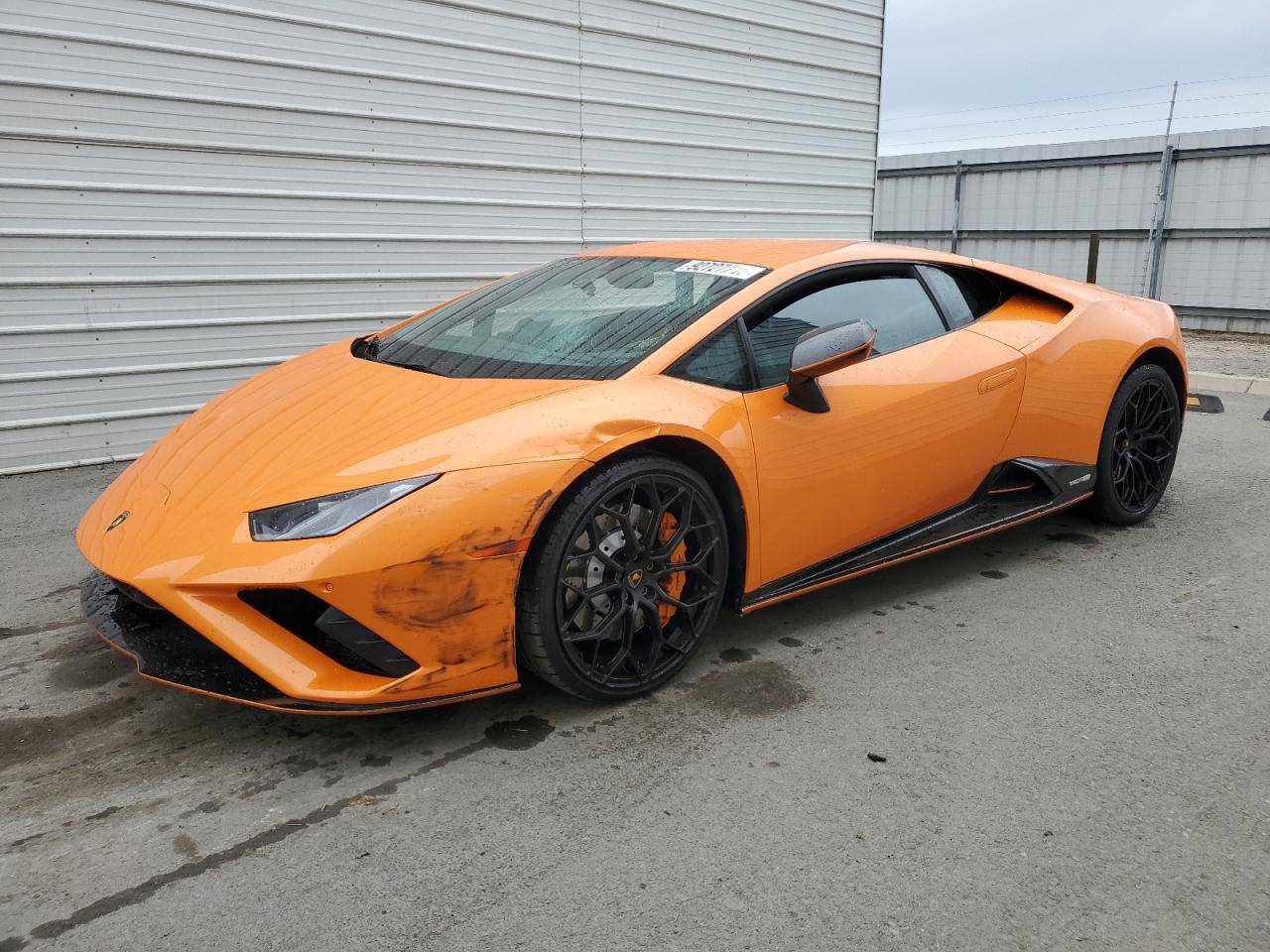 2022 Lamborghini Huracan, VIN ZHWUF5ZF7NLA17981 — Side